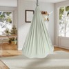 Orieon Sensory Swing for Kids & Adults, 55"x59" Dual-Layer Therapy Hammock with 360¡ã Swivel, Supports 300 lbs, Green. - 4 of 4