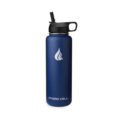 40oz Navy Blue Hydro Cell Wide Mouth Stainless Steel Water Bottle : Target