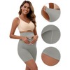 INSPIRE CHIC Women's Maternity High Waist Thigh Slimmers for Under Dresses Comfort Soft Pregnancy Shapewear - 3 of 4