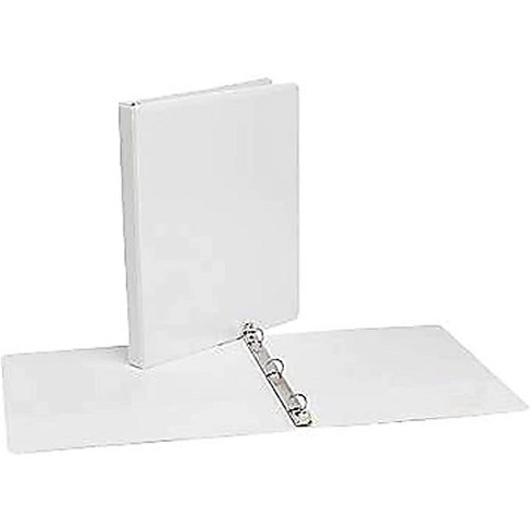 MyOfficeInnovations Simply .5-inch Round 3-Ring View Binder White (21682)  358166