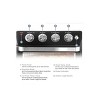 25L Digital Air Fryer Oven Black - 4 of 4
