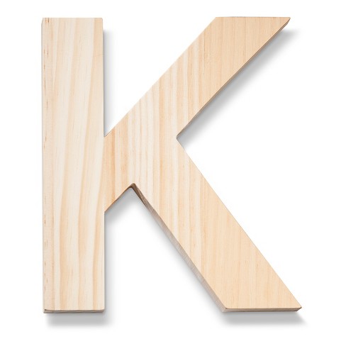 Hand Made Modern - Wood Letter Large - K : Target