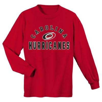  NHL Carolina Hurricanes Boys' Rink Rat Long Sleeve T-Shirt - L 