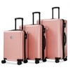 Whisen 20"/24"/28" 3-Piece Hardshell Luggage Set Lightweight Expandable with TSA Lock Spinner Wheels Carry-On Checked - 2 of 4