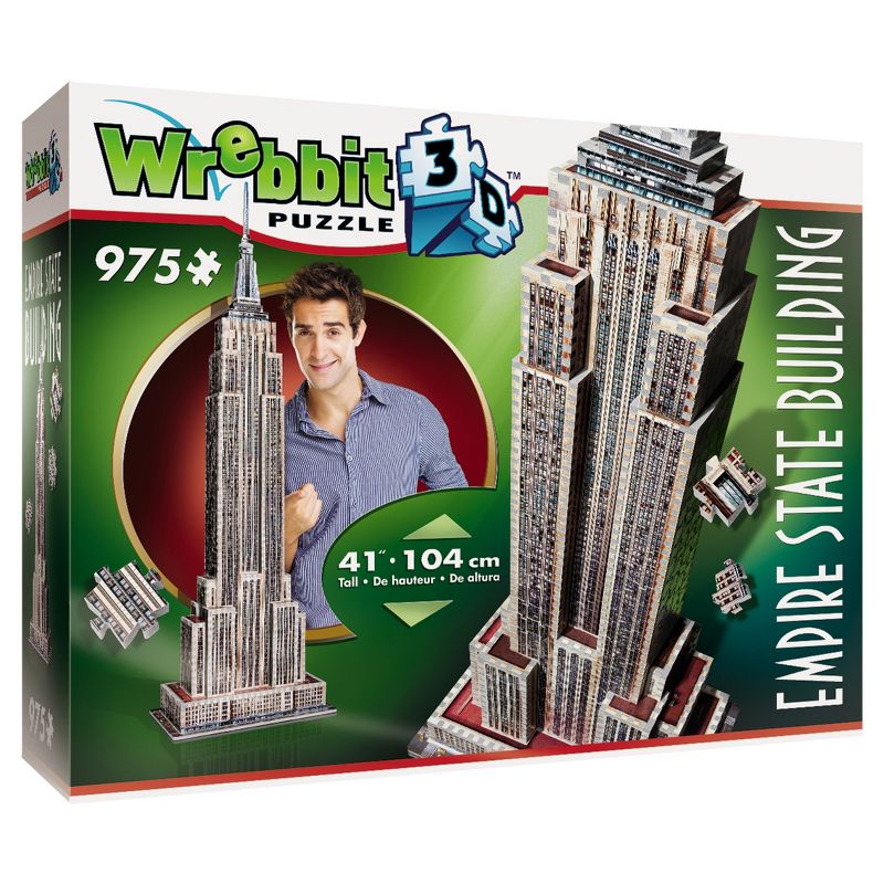 Wrebbit 2007 Empire State Building 3D Puzzle 975pc, 1 of 8