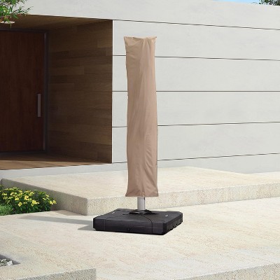PURPLE LEAF Patio Umbrella Cover UV Resistant for Outdoor Offset Cantilever Umbrellas with Zipper & Rod