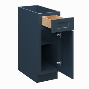 CASAINC 12 in. W x 34.5 in. H x 24 in. D Base Kitchen Cabinet with 1 Soft-Close Drawer – Plywood Frame, Full Overlay Front - 1 of 4