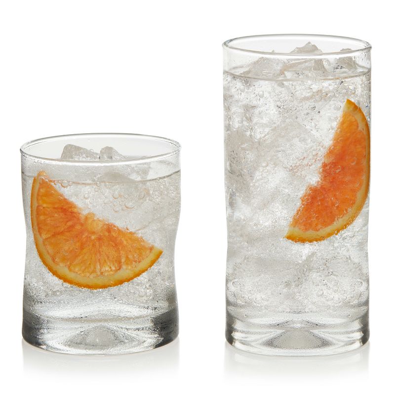 Libbey Impressions 16-Piece Tumbler and Rocks Glass Set, 1 of 8