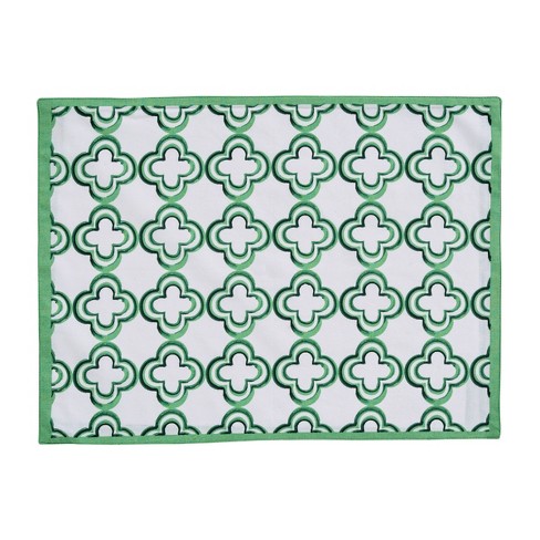 Cloth Placemats Set of 6 - Spring Garden Home Heat Resistant