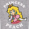 Ladies Juniors Nintendo Princess Peach Shirt - Princess Peach Juniors Short Sleeve Tee - 2 of 4