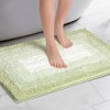 Unique Bargains Soft and Absorbent Non-slip Plush Shaggy Bath Mats - 2 of 4