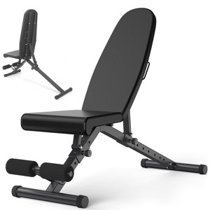 Weight Bench Press, Adjustable Workout Benches for Home Gym Dumbbell Exercise, 900 LB Stable Incline Decline Bench for Full Body Workout - 1 of 4