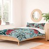 Deny Designs 3pc Full/Queen Burcu Korkmazyurek Summer Garden Duvet and Sham Set - 2 of 4