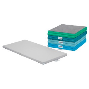 ECR4Kids SoftZone Folding Rainbow Rest Mats, 5-Piece - 1 of 4