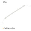 Unique Bargains Retractable Spring Coil Strap Flexible Badge Lanyards 8 Pcs - 3 of 4