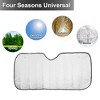 Unique Bargains Auto Windshield Snow Cover for Vehicle Trucks Van SUV - 3 of 4