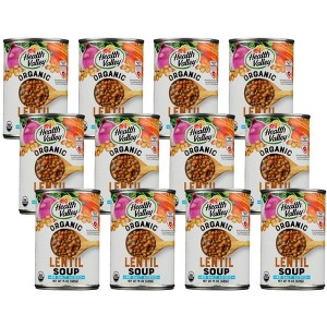 Health Valley Organic Lentil Soup No Salt Added - Case of 12/15 oz - 1 of 4
