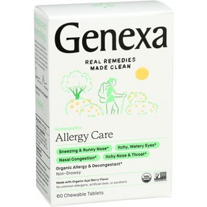 Genexa Allergy Care, 60 chewable tablets - 1 of 4