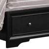 Passion Furniture Madrid Black Wood Frame Twin Panel Bed - 4 of 4