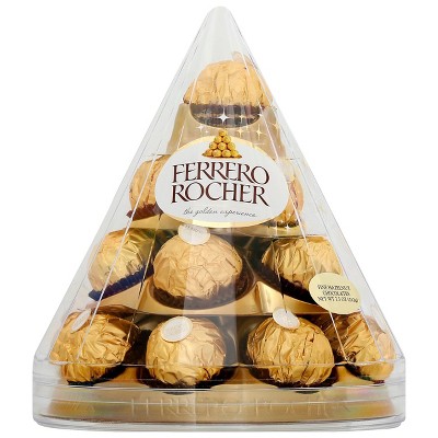 Ferrero Rocher Holiday Chocolate Gift Cone - 7.5oz