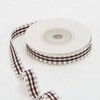 Unique Bargains 0.39"x29.53' Plaid Gift Ribbon - 2 of 4