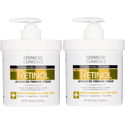 Advanced Clinicals Retinol Body Lotion & Face Moisturizer | Retinol Body Cream For Women & Men