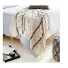 Mark & Day Willendorf 50"W x 60"L Global Ivory Throw Blankets - 2 of 3