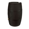 Good Ideas Bushman Spruce Creek 54 Gallon Rain Saver Barrel with Metal Spigot, Drainage Plug, Overflow Hose and Overflow Channel, Black - 4 of 4