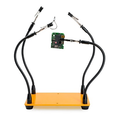 KOTTO Soldering Tool Steel Base Heavy Duty Clips Circuit Holder Craft Jewelry Electronic - 4 Hands, Basic Set