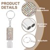 Unique Bargains Outdoor Camping Hiking Fishing Rescue Signaling Alloy Keychain Whistles 2 Pcs - 3 of 3