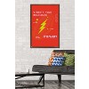 Trends International DC Comics Movie The Flash - Vibrate Your Molecules Framed Wall Poster Prints - 2 of 4