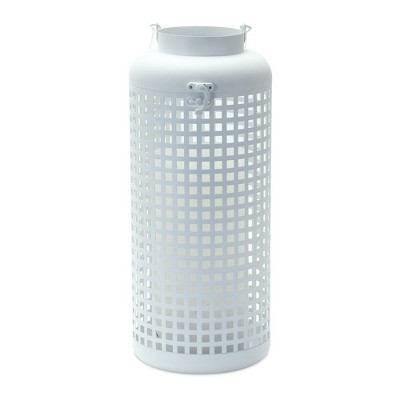 Melrose Punched Metal Candle Holder