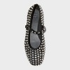 Women's Issa Rhinestone Mary Jane Ballet Flats - A New Day™ Black - 3 of 3