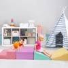 6 Piece Soft Climbing Toys for Toddlers – Indoor Foam Climber Playset for Crawling - 2 of 4