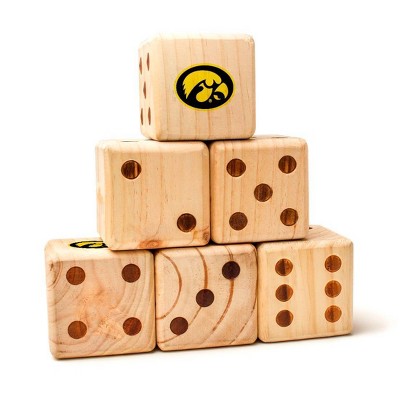 NCAA Iowa Hawkeyes Lawn Bowling Yard Dice