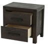 NicBex 2 Drawers Dresser for Bedroom,Chest of Drawers with Black Metal Handle Design,Modern Freestanding Dresser,Storage Dressers for Bedroom - 3 of 4