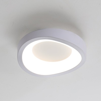 Claxy LED Flush Mount Ceiling Light White 4000K 10W 8-inch Round