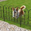 FUFU&GAGA 5/10 Pack Garden Border Fence Panels Heavy Duty Rustproof Metal Landscape Edging for Outdoor Use - 2 of 4