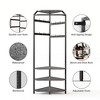 Coucheta Corner Coat Rack - Corner Coat Hanger, Space Saving Corner Wall Rack, Corner Entryway Organizer, Corner Hat and Clothes Stand - 4 of 4