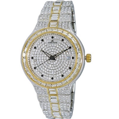 Adee Kaye Men's Finess-G1 Rose Gold Dial Watch - AK2525-M2G