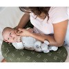 Sweet Jojo Designs Boy, Girl, Unisex/Gender Neutral Support Nursing Pillow Cover (Pillow Not Included) Jungle Green and White - 2 of 4