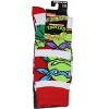 Teenage Mutant Ninja Turtles Shredder Cartoon Crew Socks For Men Women 2 Pair - 4 of 4