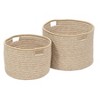 Colonial Mills Casablanca Basket, 15"x15"x12", Sand - 2 of 3