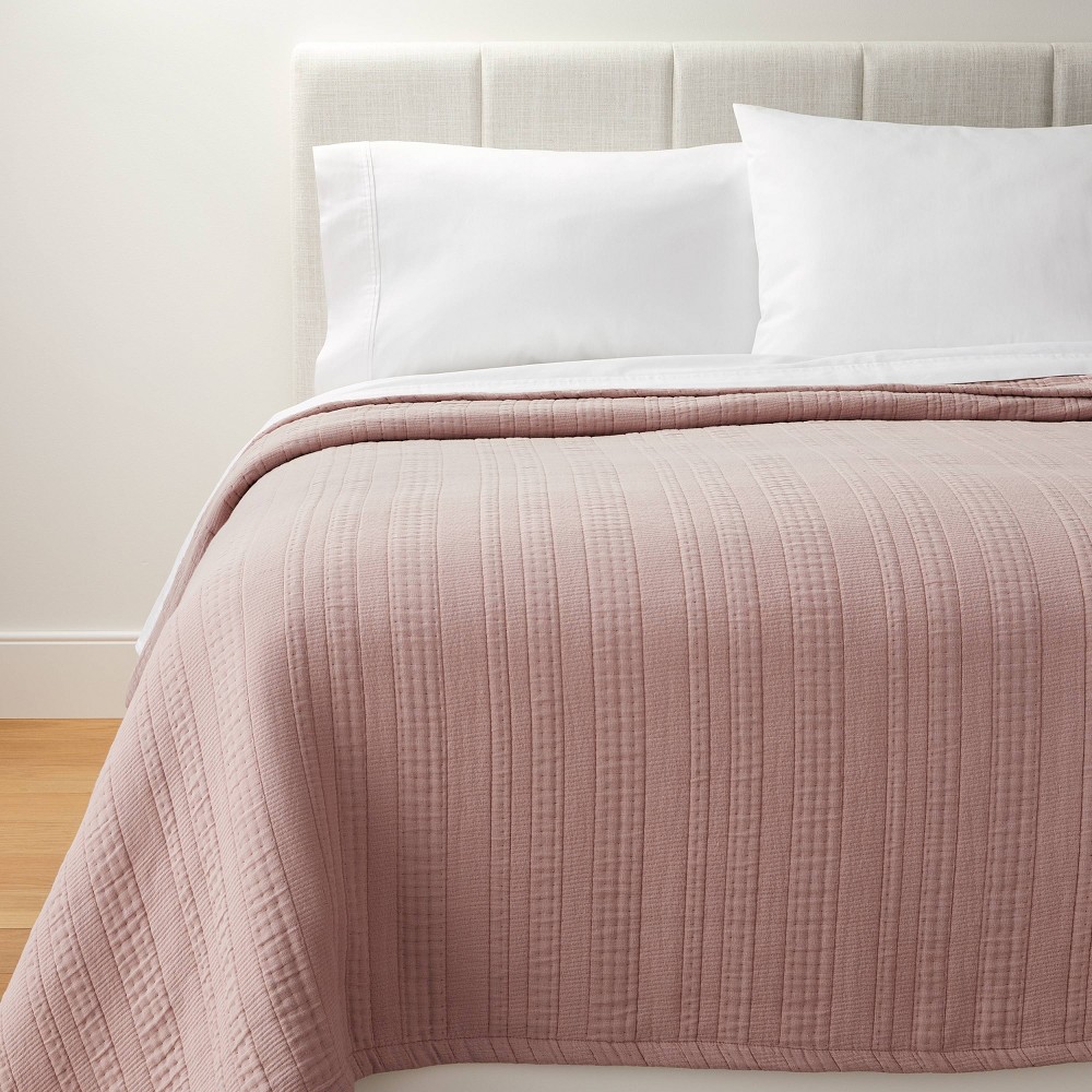 Threshold Designed W/Studio McGeeFull/Queen Stripe Matelasse Coverlet