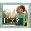 PosterPalooza | Photo Size Shabby Chic Green Picture Frame - UV Acrylic, Foam Board Backing, Hanging Hardware - 2 of 4