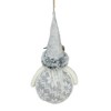 Northlight Nordic Santa Claus Gnome Christmas Ornament - 7.75" - Gray - 4 of 4