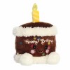 Aurora Mini Choco B'day Cake Palm Pals Adorable Stuffed Animal Brown 5" - 2 of 4
