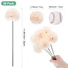 Unique Bargains Artificial Chrysanthemum Ball Flowers Silk Bouquets Real Touch 11 Inch 30 Pcs - 3 of 4