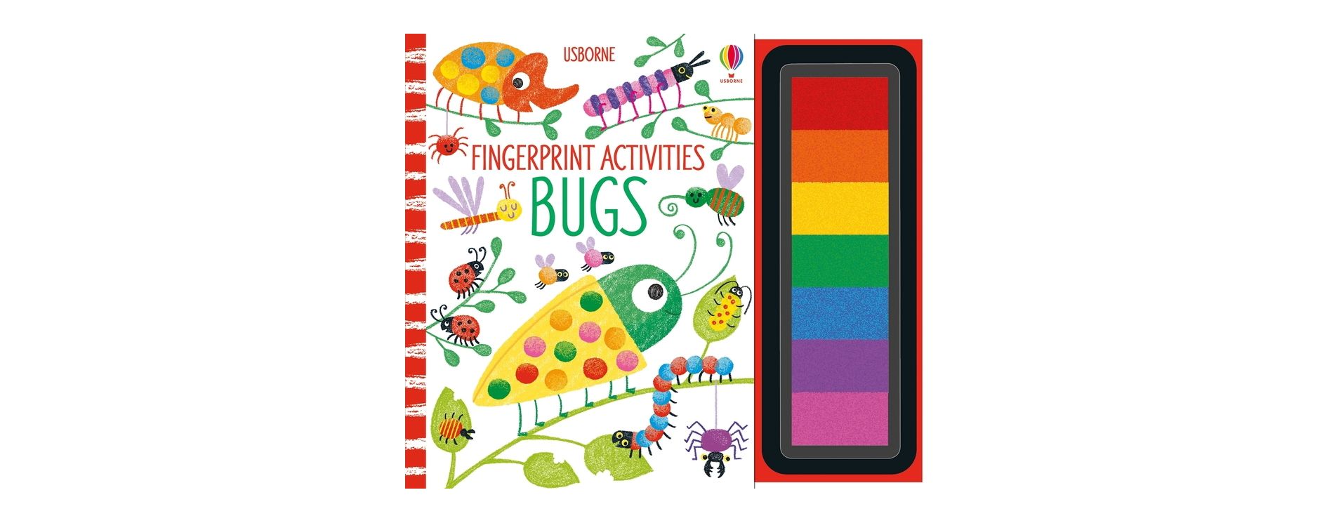 Fingerprint Activities Bugs - by  Fiona Watt (Spiral Bound)