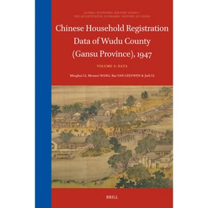 Chinese Household Registration Data of Wudu County (Gansu Province), 1947 (Volume 3) - (Global Economic History) (Hardcover) - 1 of 1